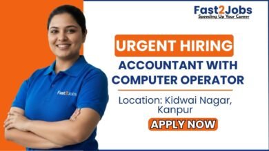 Accountant with Computer Operator job vacancy in Kanpur for Solar Company at Kidwai Nagar
